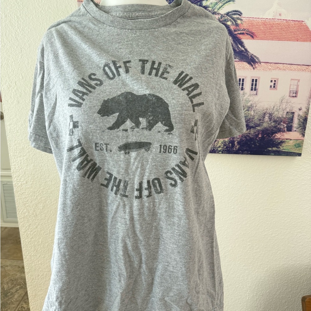 Vans Gray Short Sleeve Tee